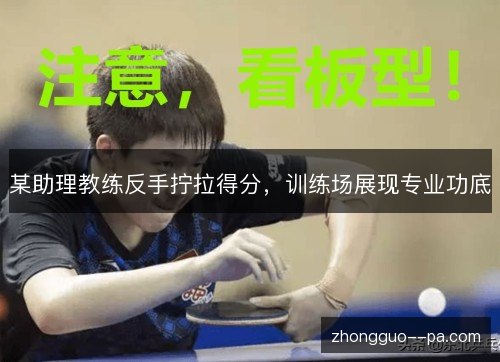 某助理教练反手拧拉得分，训练场展现专业功底